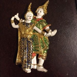 Original brooch from Thailand